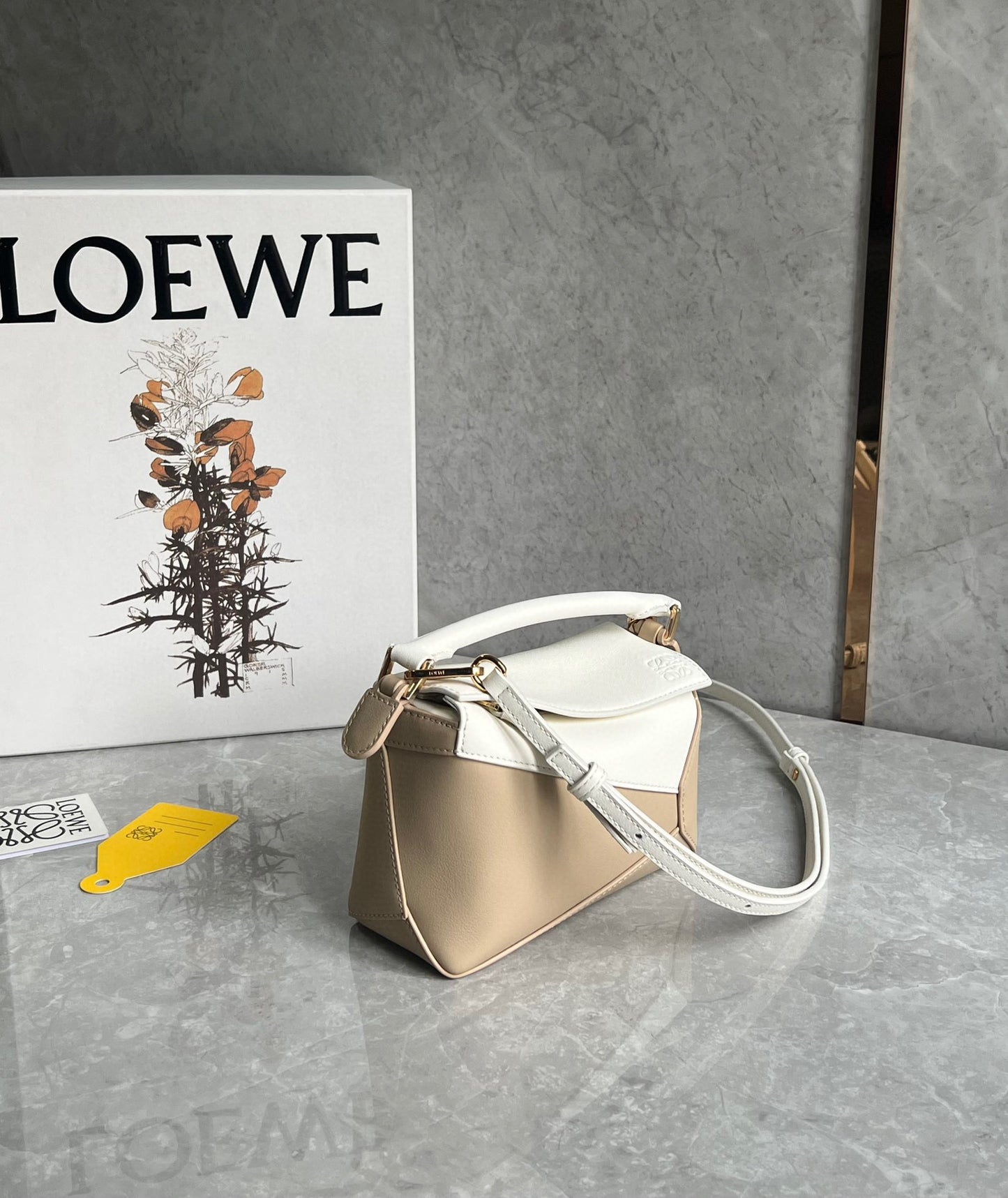 LOEW MINI PUZZLE EDGE BAG