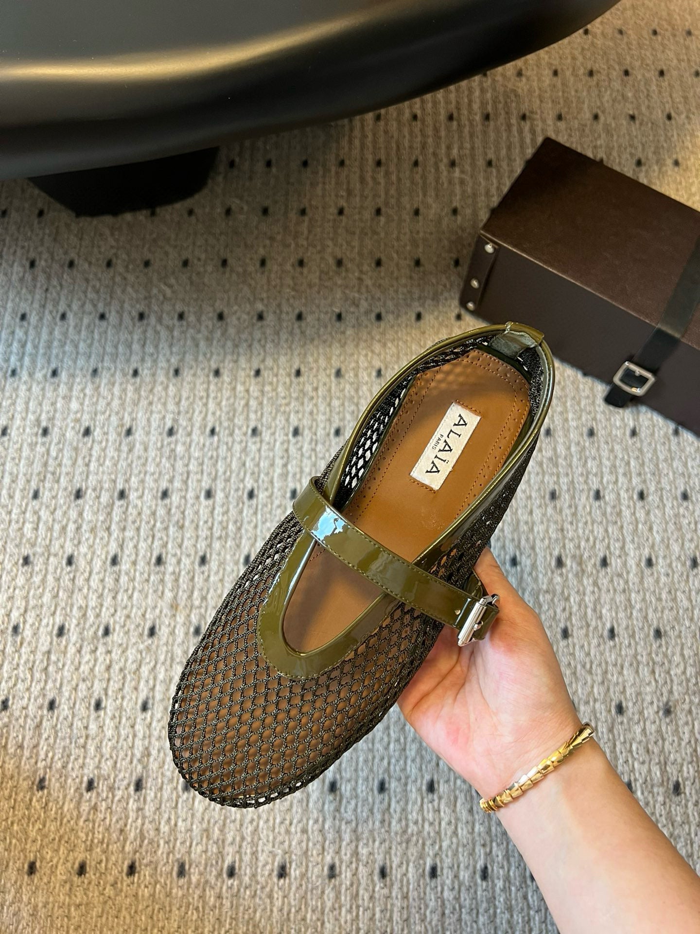 ALAIA BALLET FLATS