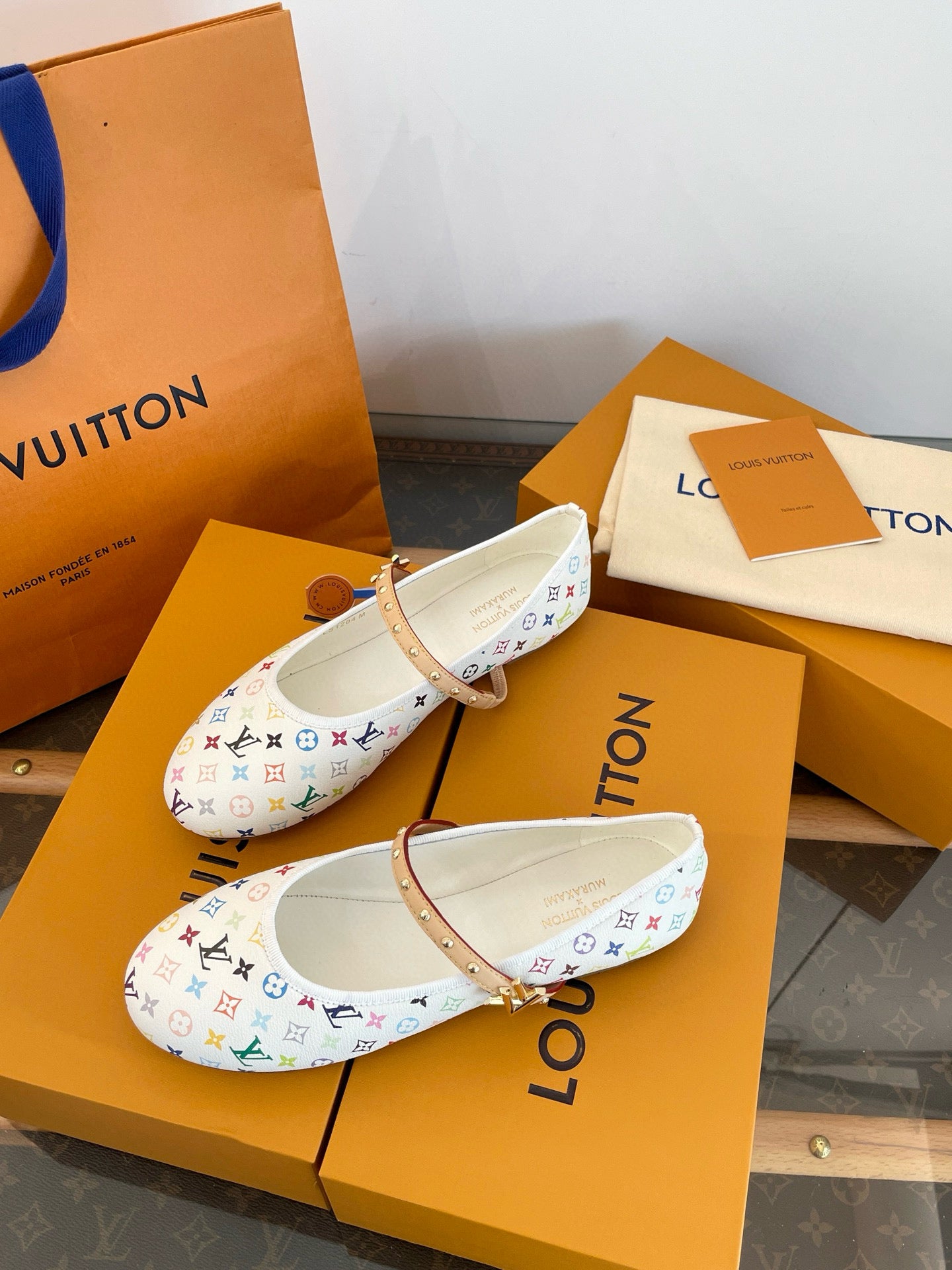 LOU ROMY BALLET FLATS