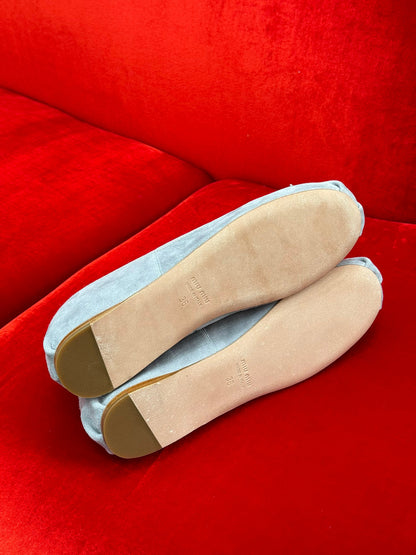 MIU M BALLERINA FLATS