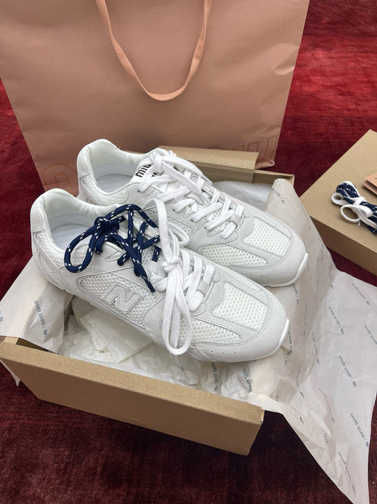 MIU M x NEW BALANCE TRAINERS