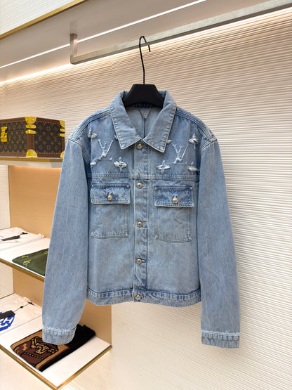 LOU DENIM TRUCKER JACKET