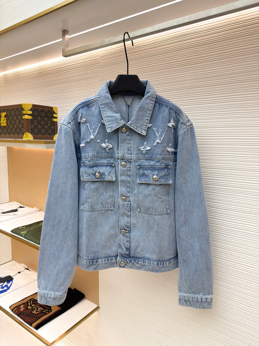 LOU DENIM TRUCKER JACKET