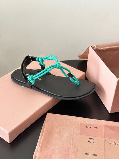 MIU M SANDALS
