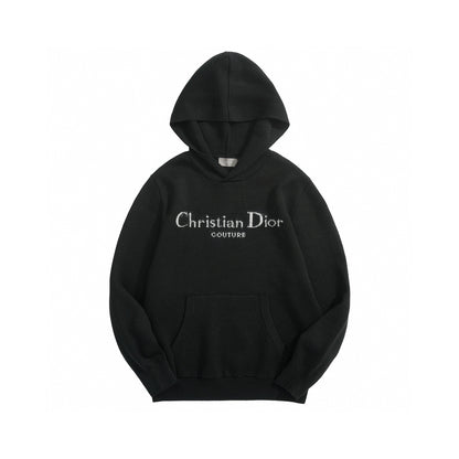 CD KNITTED HOODIE