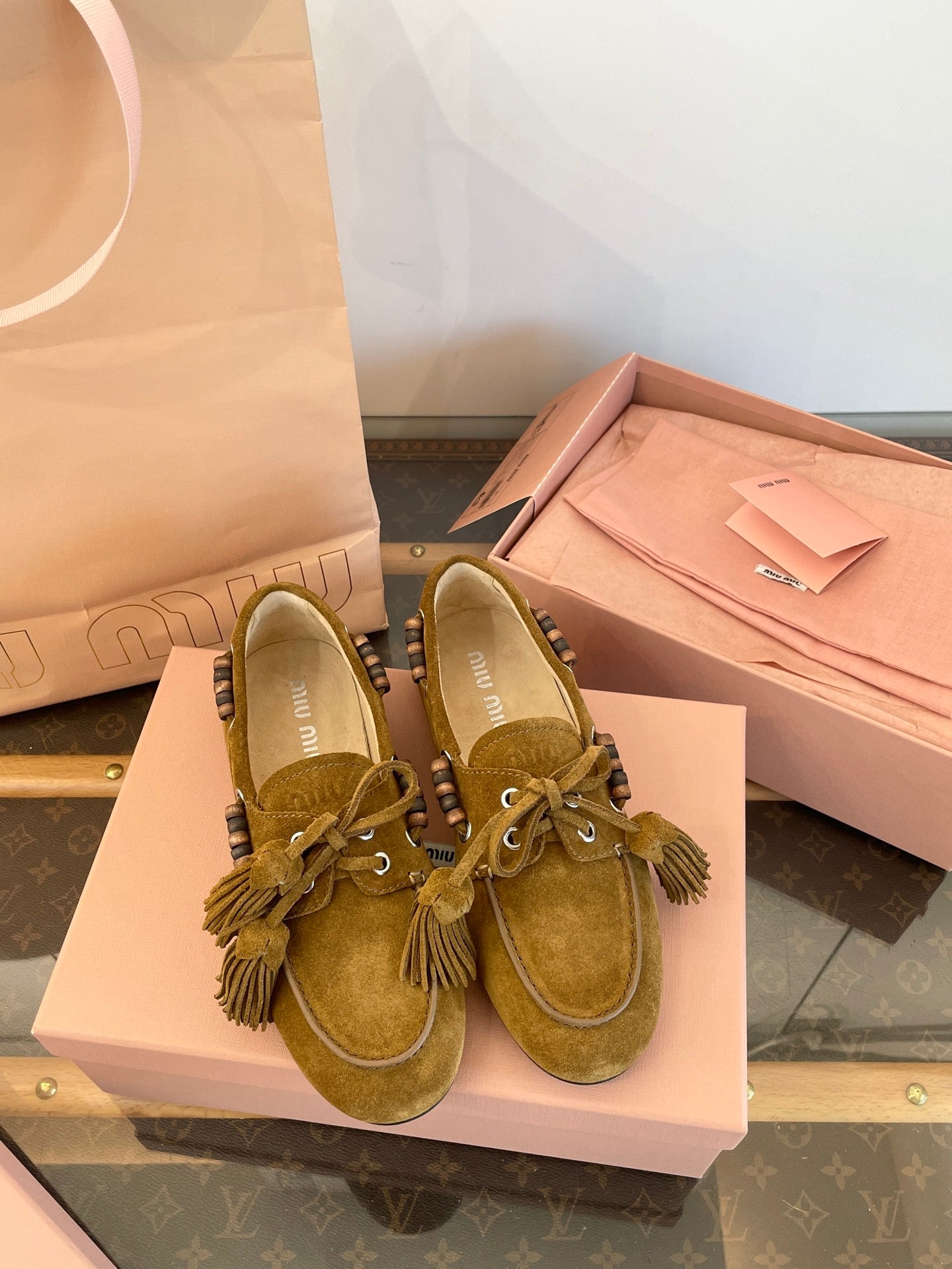MIU M LOAFERS