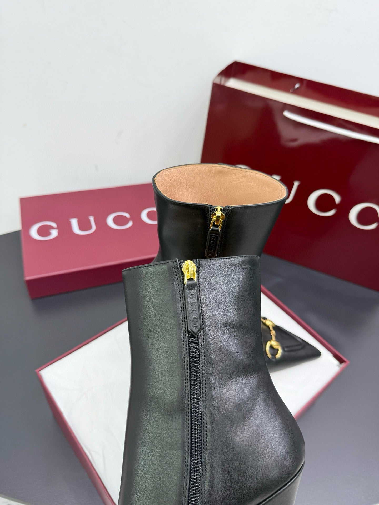 GG HEELED BOOTS