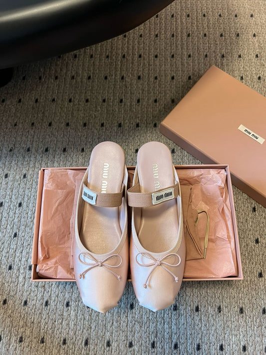 MIU M BALLERINA FLATS
