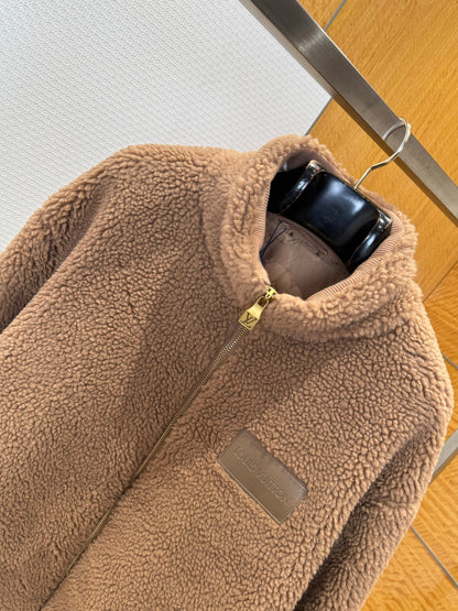 LOU ZIP FLEECE JACKET