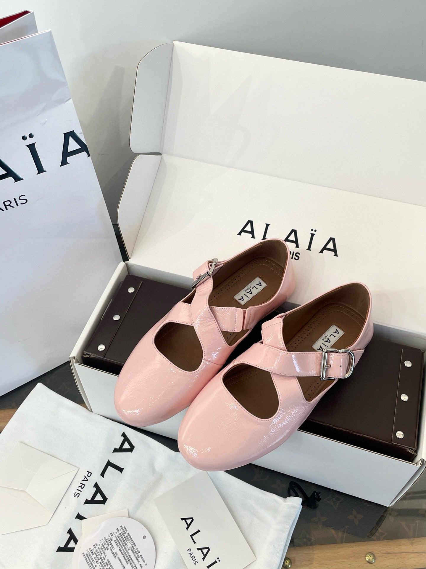 ALAIA BALLET FLATS