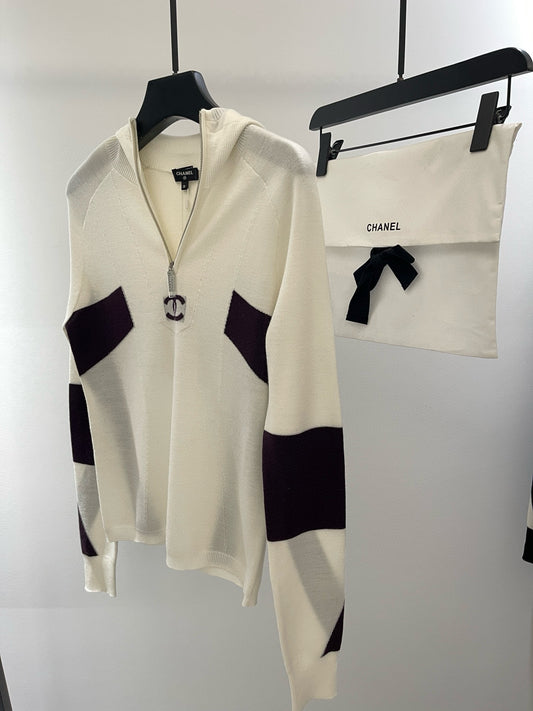 CC KNIT HOODIE