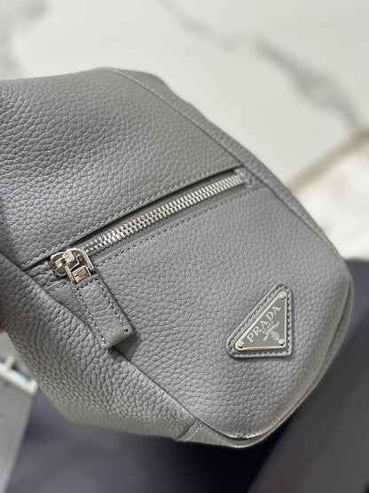 PD LEATHER BAG WITH SHOULDER STRAP
