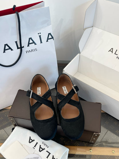 ALAIA BALLET FLATS