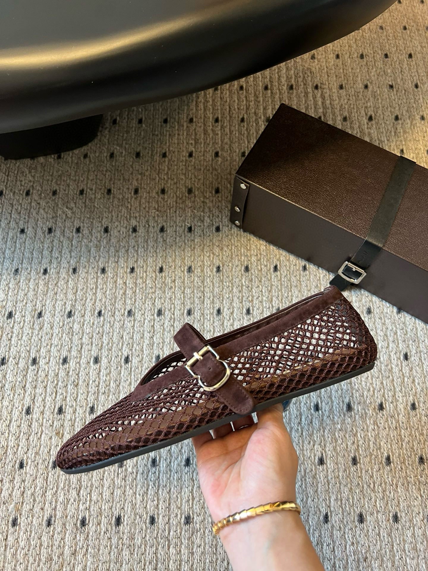 ALAIA BALLET FLATS