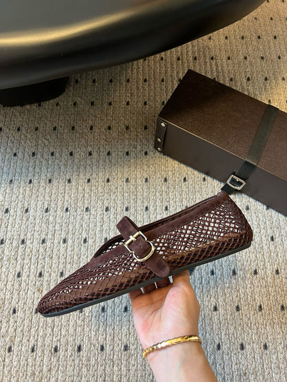ALAIA BALLET FLATS