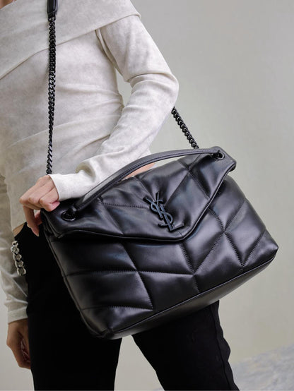 SL LOULOU MEDIUM PUFFER BAG