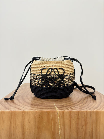 LOEW x PAULA’S IBIZA BEEHIVE BASKET BAG