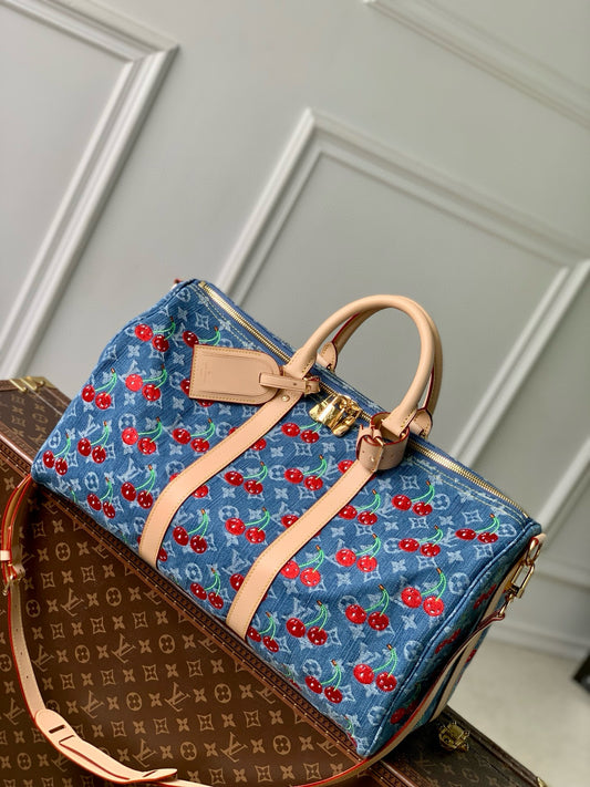 LOU x MURAKAMI KEEPALL 45 BAG