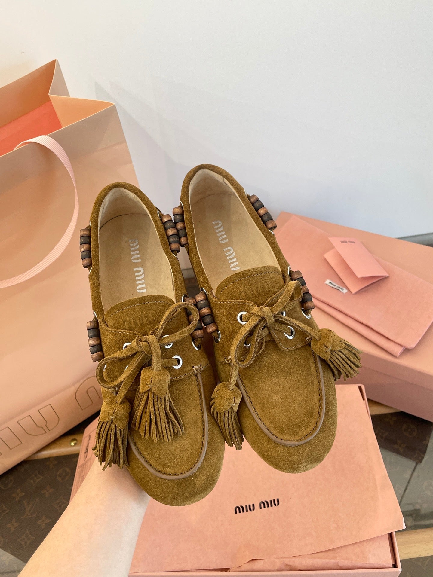 MIU M LOAFERS