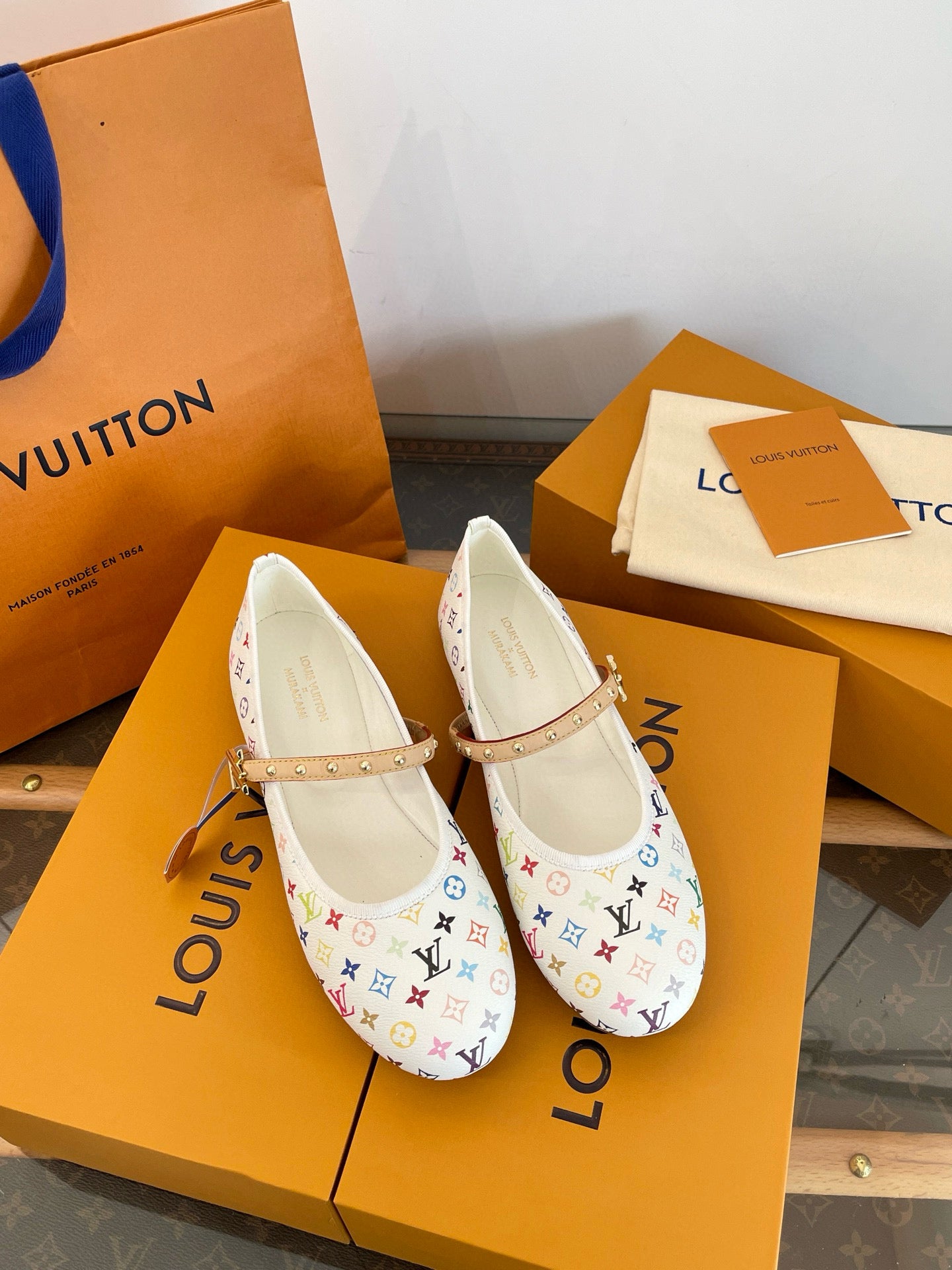 LOU ROMY BALLET FLATS