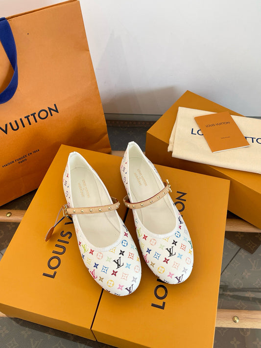 LOU ROMY BALLET FLATS