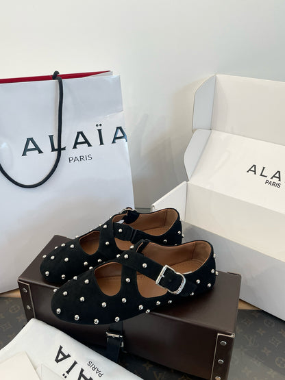 ALAIA BALLET FLATS
