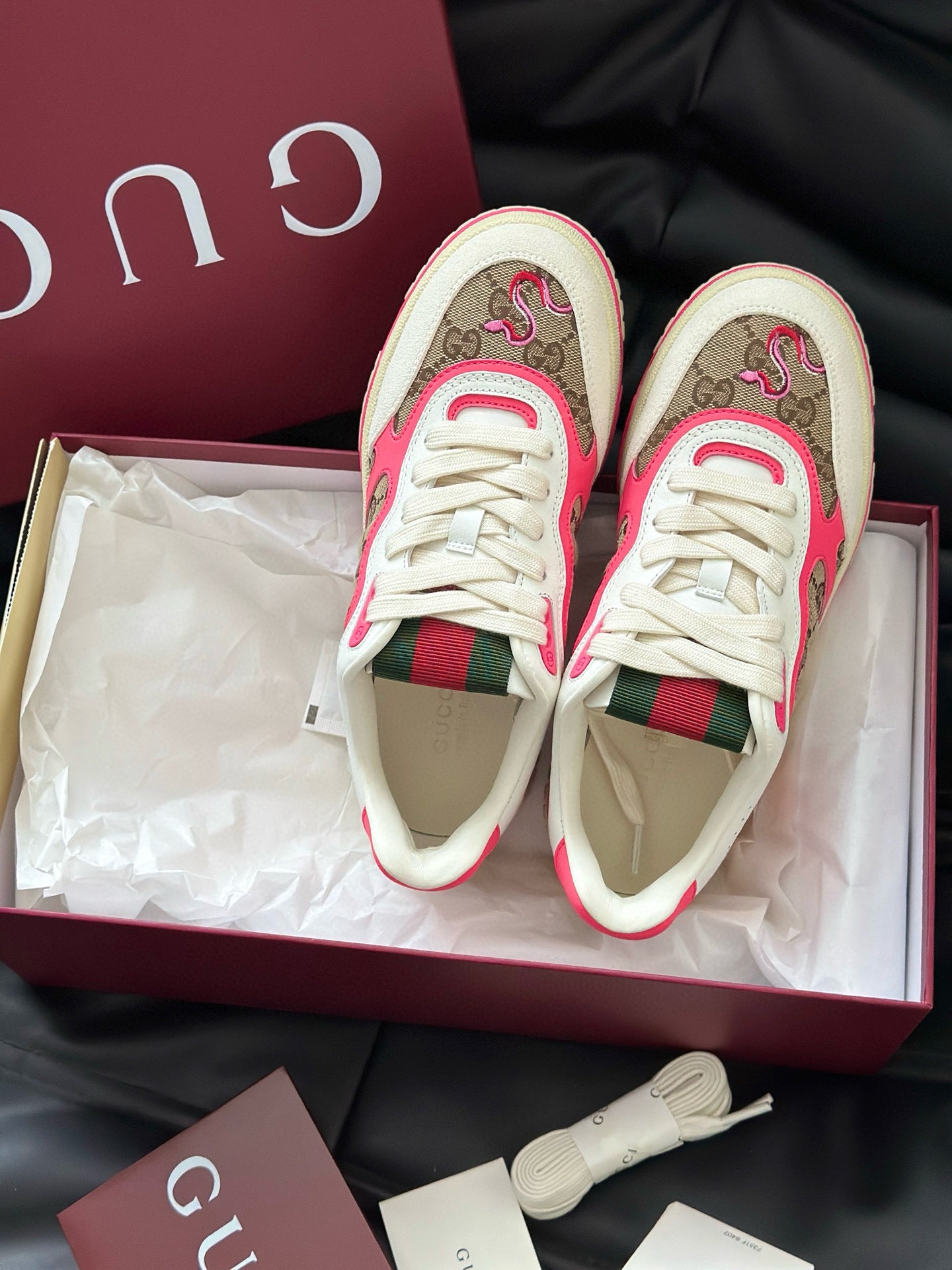 GG RE WEB SNEAKER