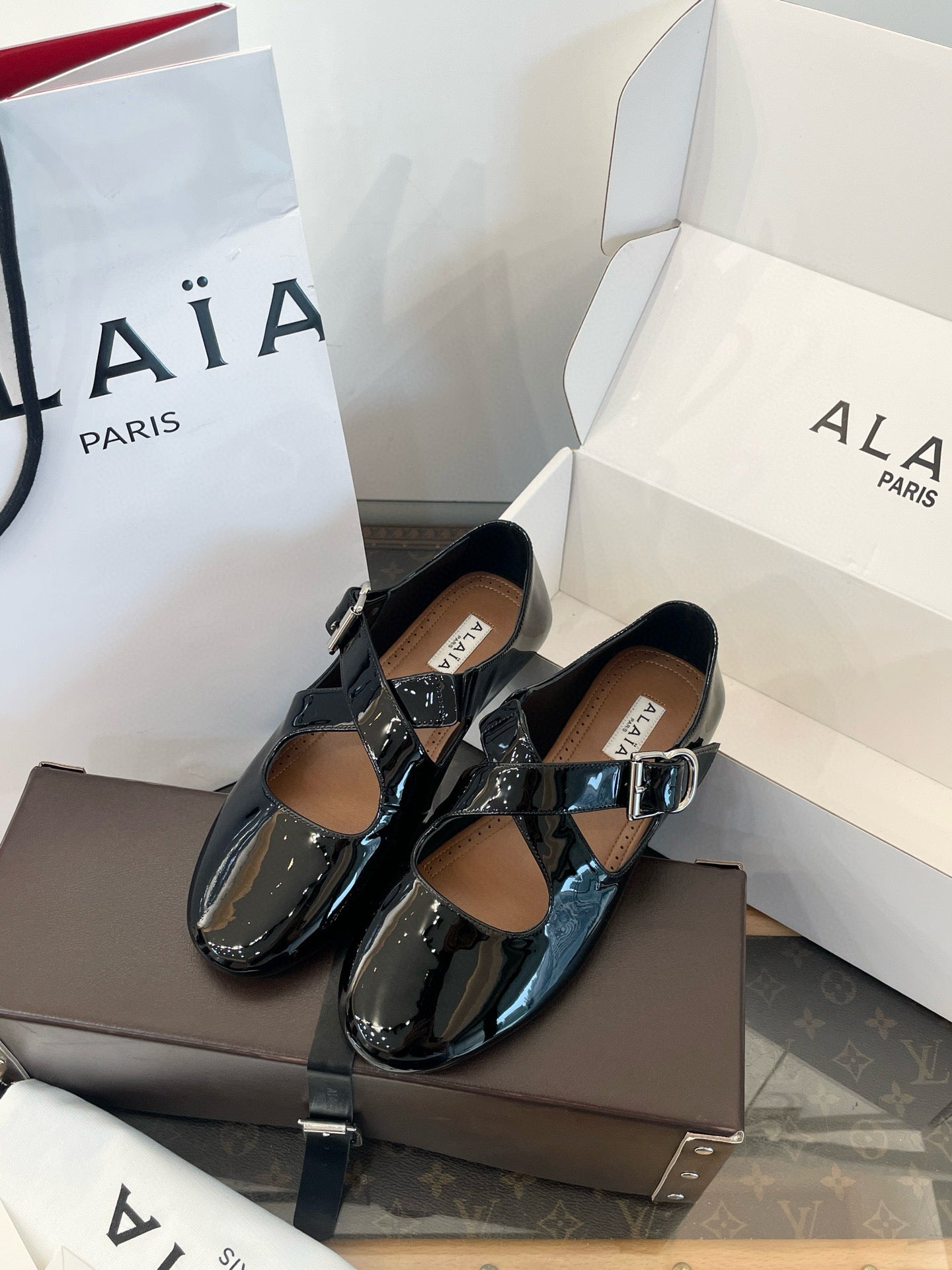 ALAIA BALLET FLATS