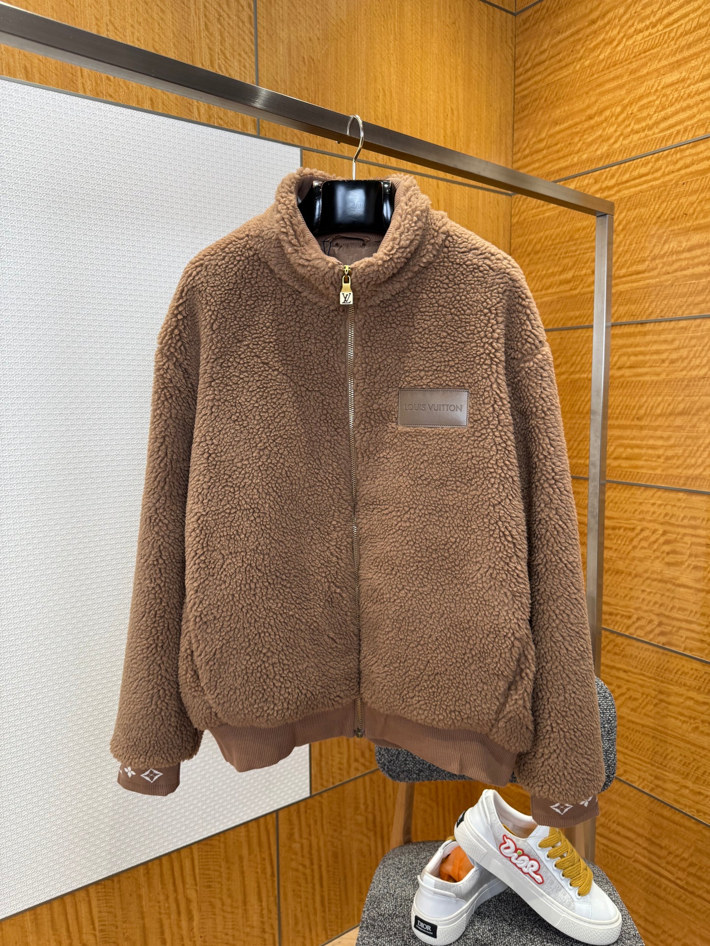 LOU ZIP FLEECE JACKET
