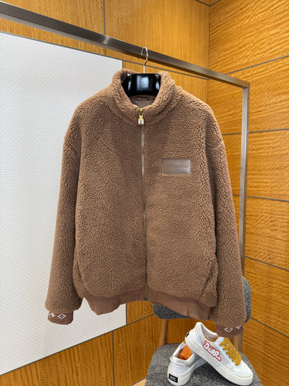 LOU ZIP FLEECE JACKET