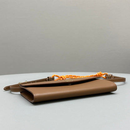MIU M SHOULDER STRAP WALLET