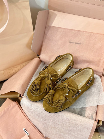 MIU M LOAFERS