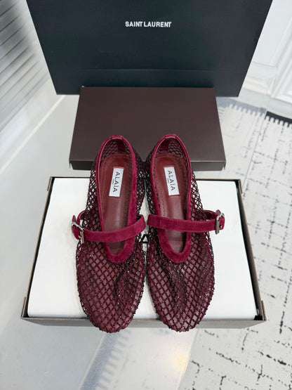 ALAIA BALLET FLATS