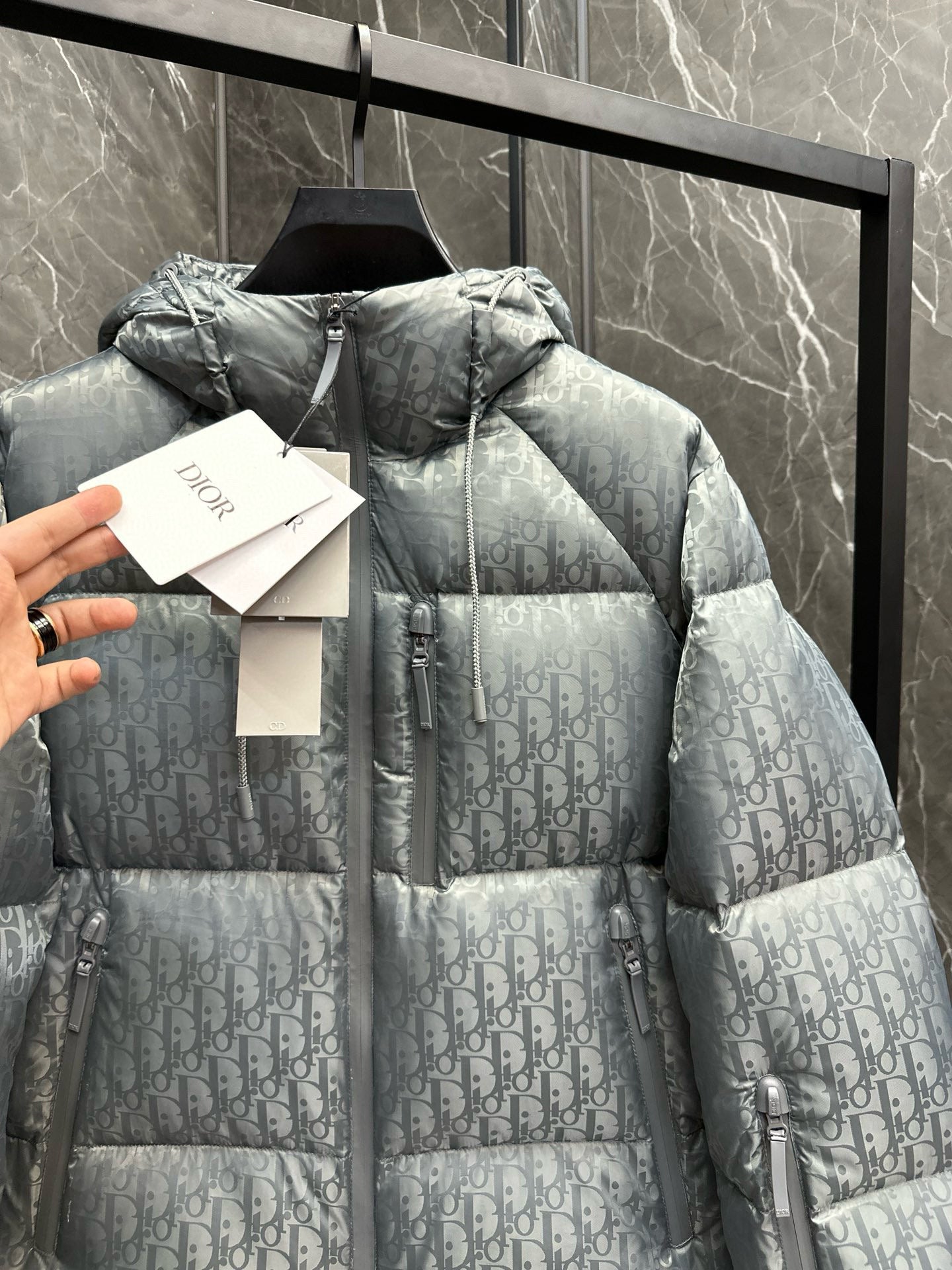 CD OBLIQUE JACKET
