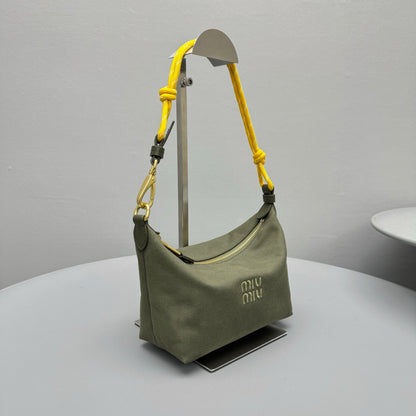 MIU M GABARDINE POUCH