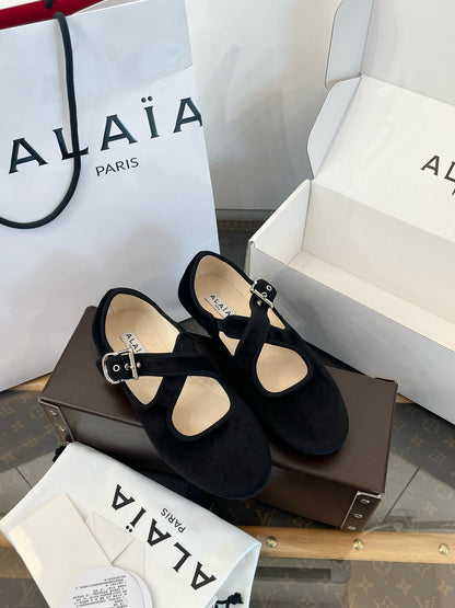 ALAIA BALLET FLATS
