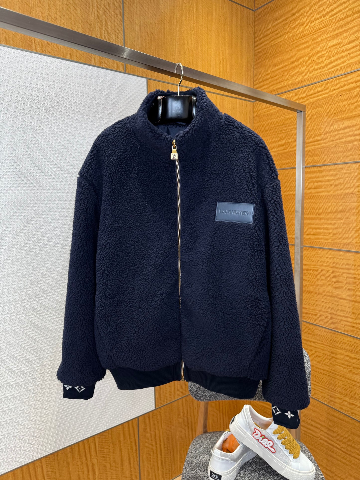 LOU ZIP FLEECE JACKET