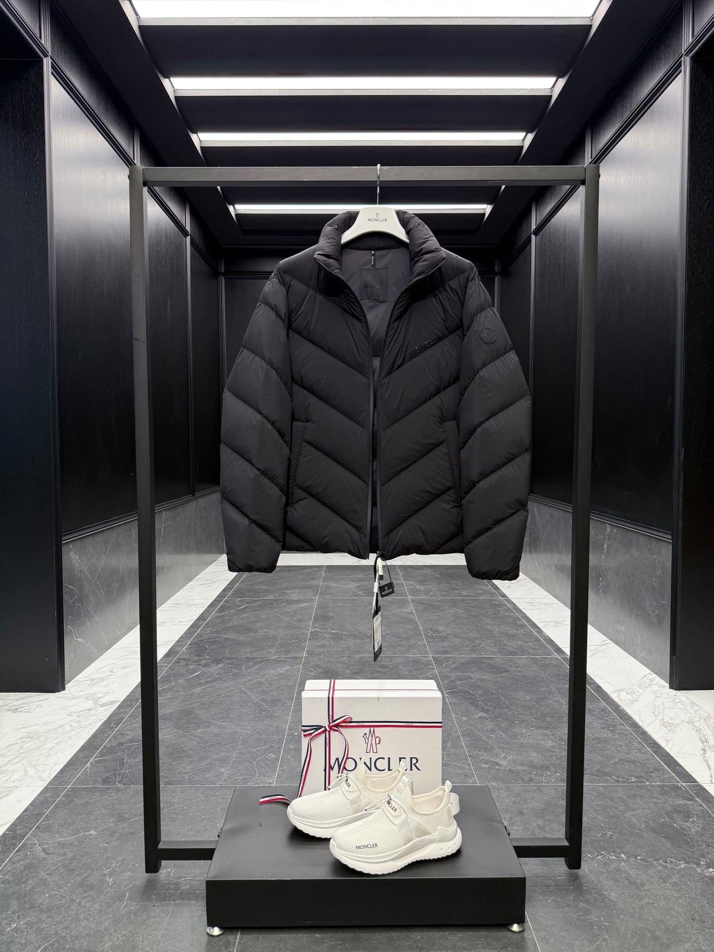 MONC MATT BLACK JACKET
