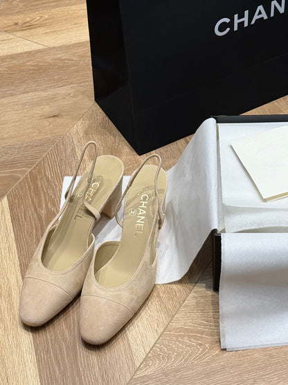 CC SLINGBACK PUMPS
