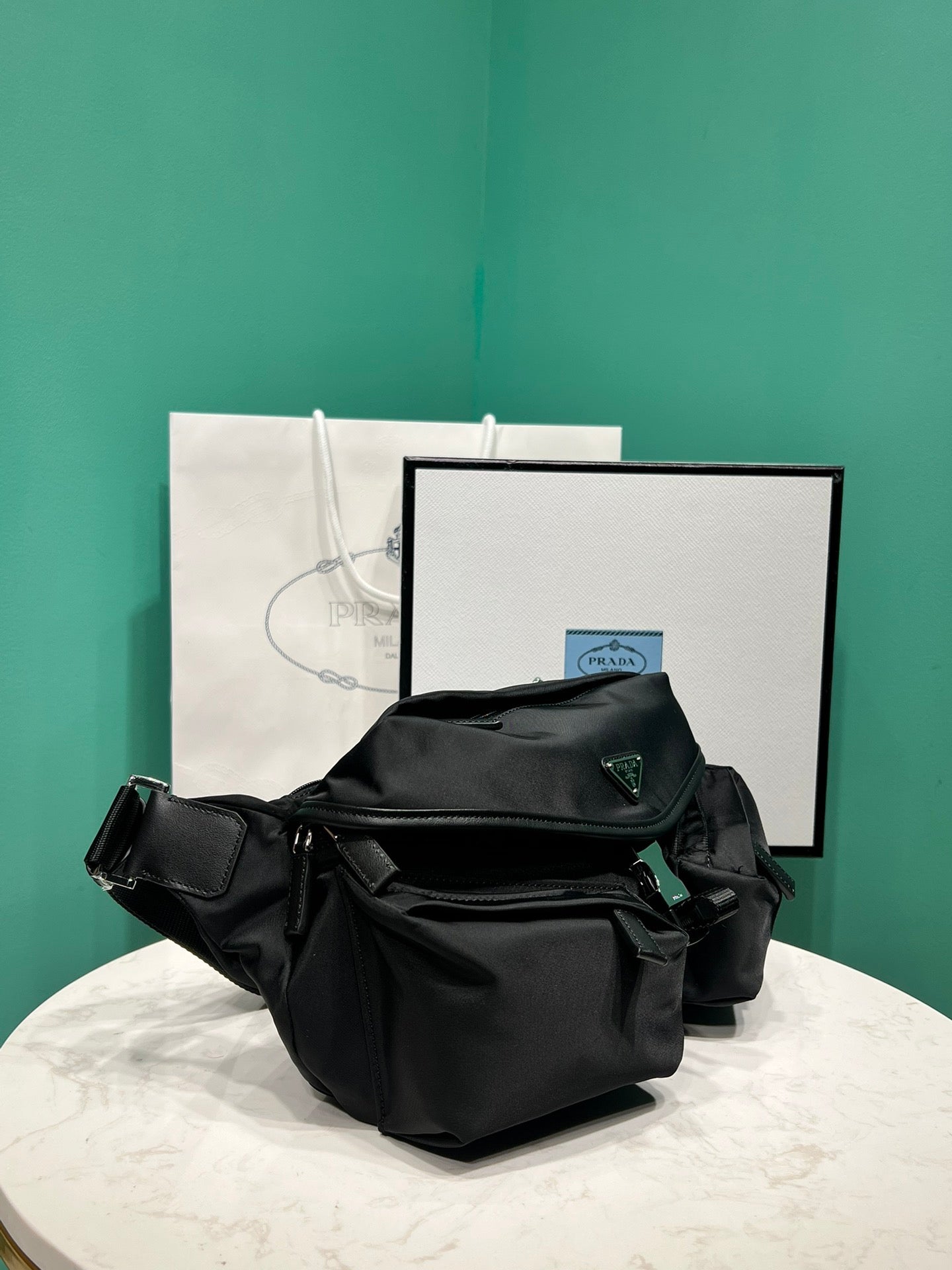PD RE-NYLON BELT BAG