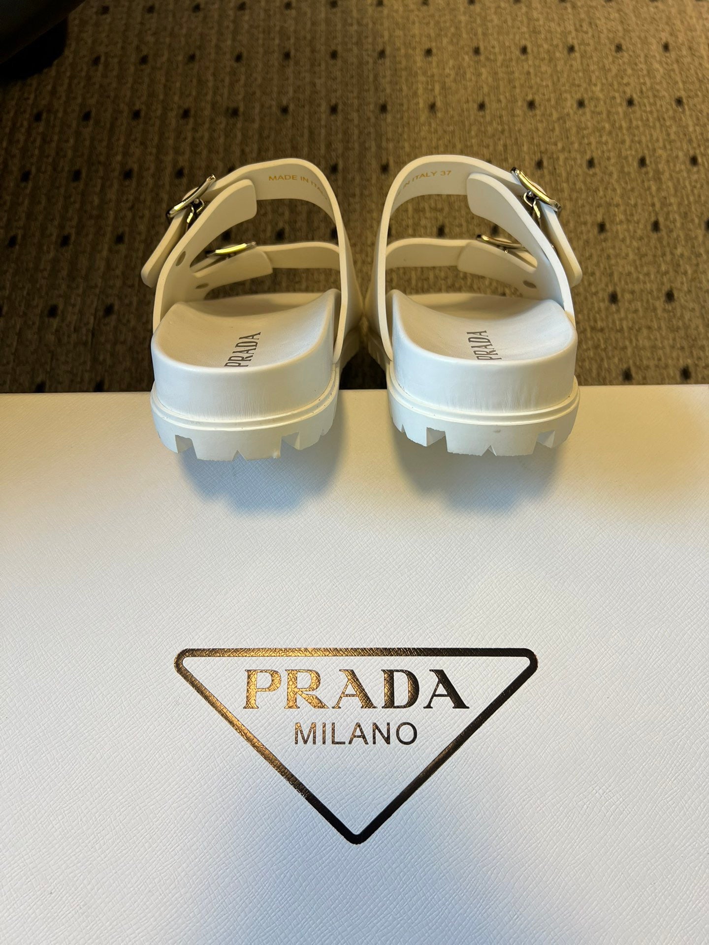 PD LOGO SANDALS