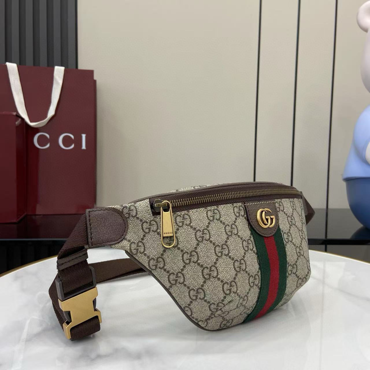 GG OPHIDIA SMALL BELT BAG