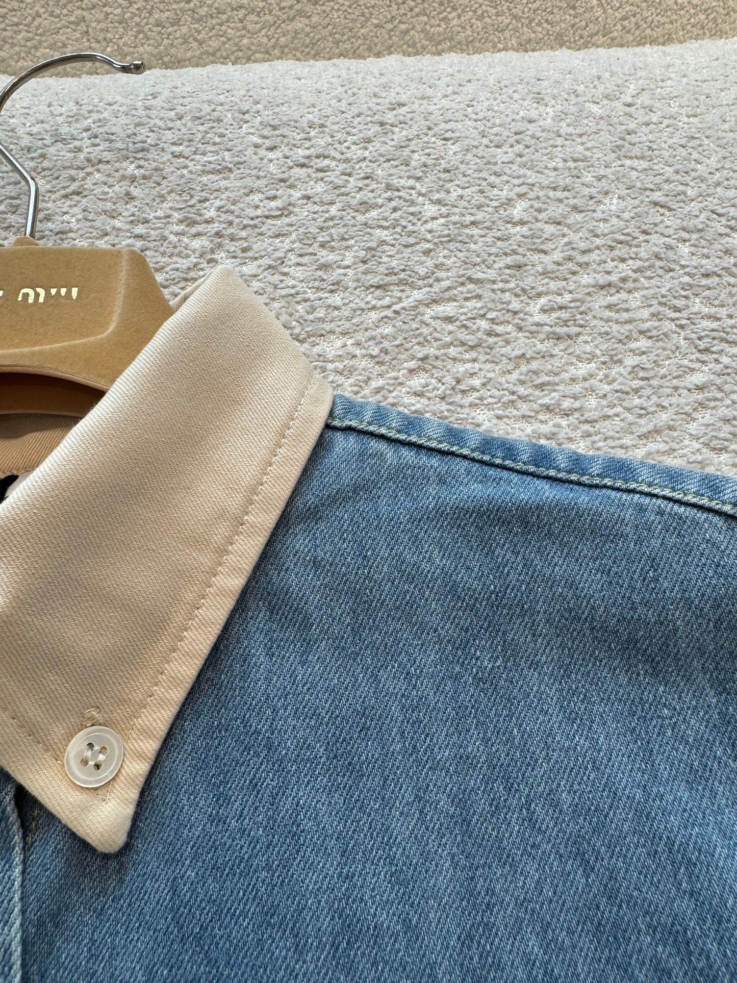 MIU M DENIM SHIRT