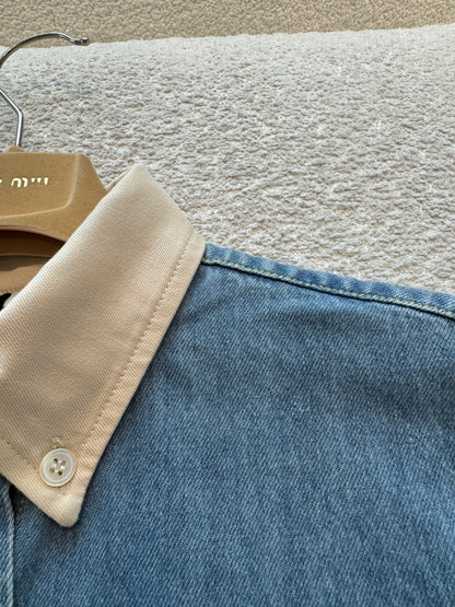MIU M DENIM SHIRT