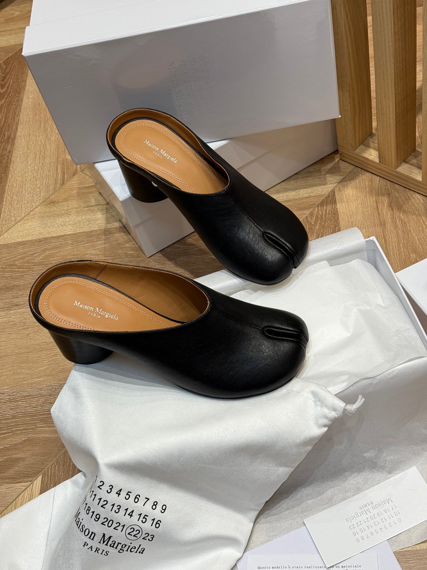 MAISON M TABI HEELS