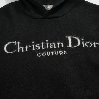 CD KNITTED HOODIE