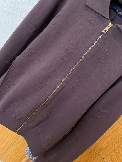 LOU ZIP CARDIGAN