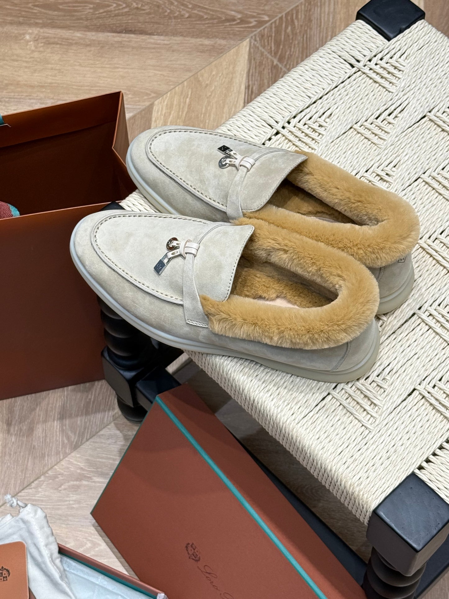 LORO P SUMMER CHARMS LOAFERS