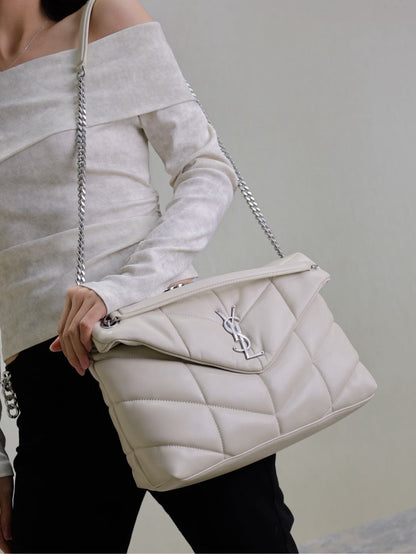 SL LOULOU MEDIUM PUFFER BAG