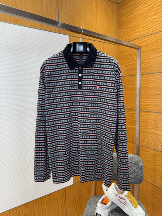 CHROME H POLO SHIRT